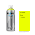 Spray Flame Blue 400ml, Neon Yellow